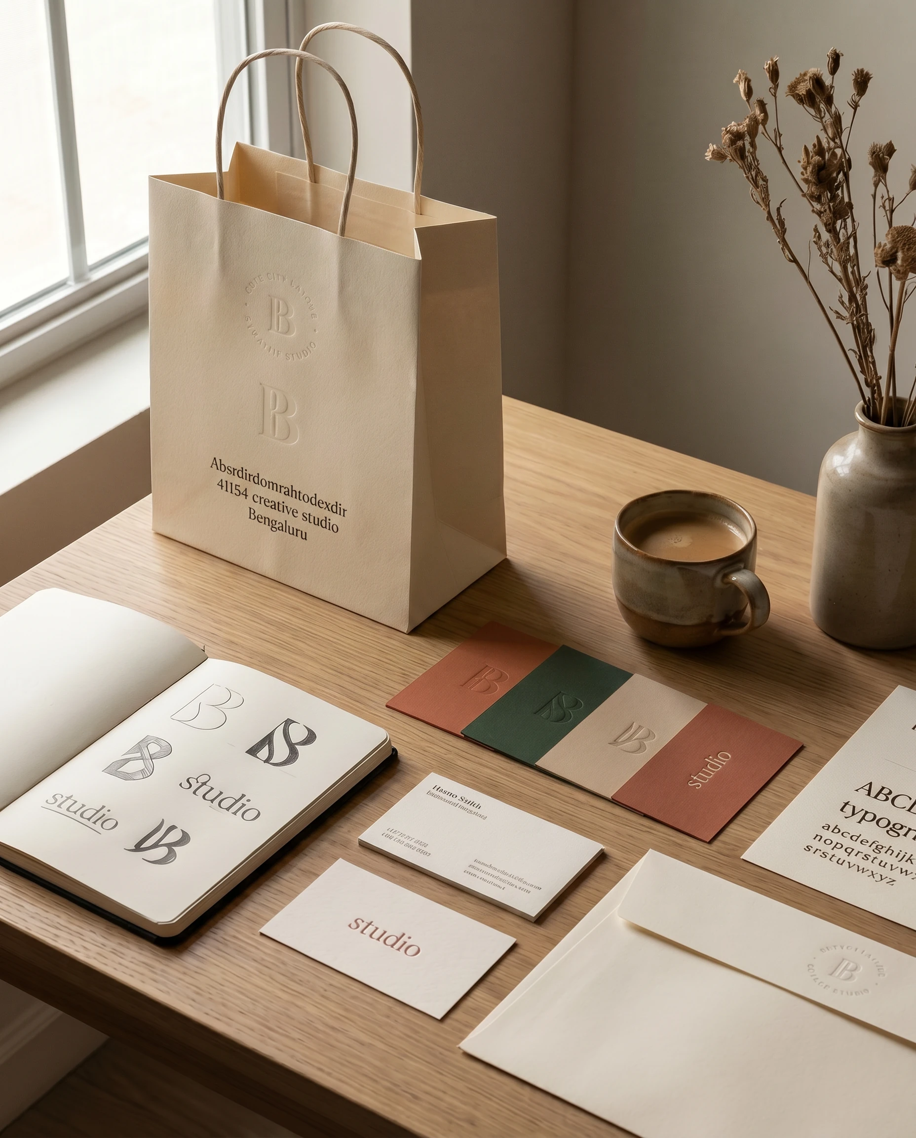 Identity application mockup
