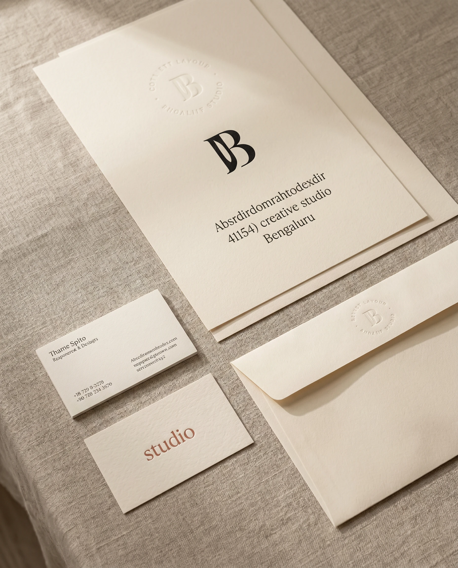 Logo on stationery