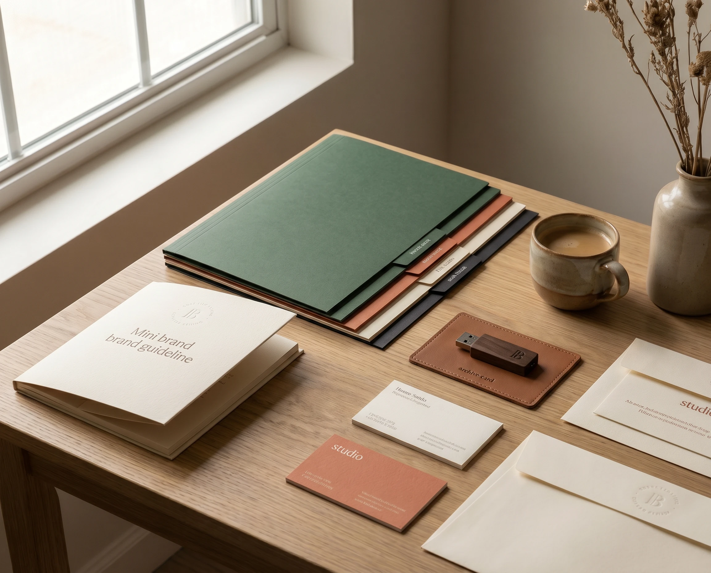 Final brand files and handoff materials prepared for delivery